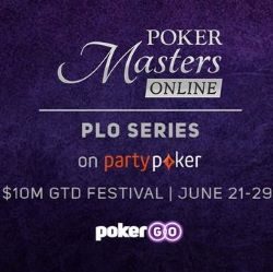 Poker Masters Online Returns for PLO Players