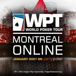 PartyPoker to Host WPT Montreal Online in January 2021