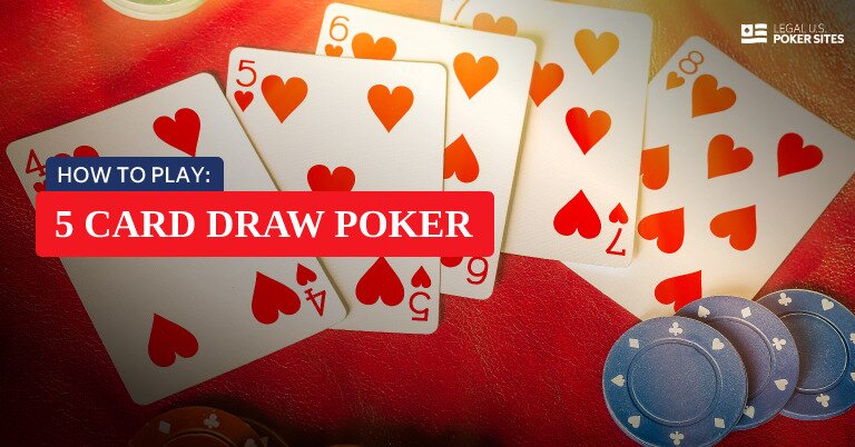 5 card draw poker game