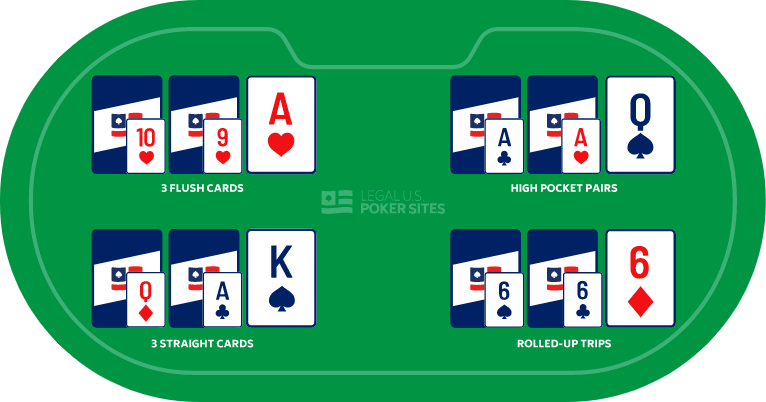 7 card stud starting hands