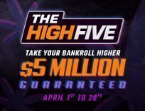 Americas Cardroom High Five series
