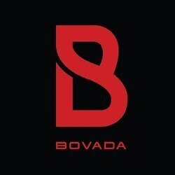 Bovada logo in red lettering
