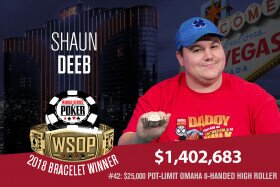 Shaun Deeb Wins WSOP $25k PLO High Roller