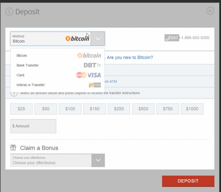 How to make a poker deposit using Bitcoin
