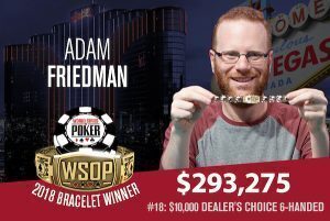 Dimov, Friedman, and Varnell Take WSOP Gold on Sunday