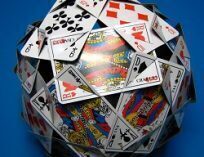 Globe of cards