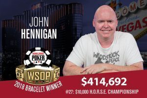 John Hennigan Wins WSOP HORSE Championship