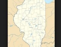 A map of the state of Illinois divided by district.