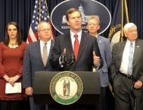 Kentucky Governor Andy Beshear and Rep. Adam Koenig