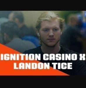 Landon Tice Ignition Casino Poker Ambassador