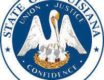 The official state seal of Louisiana.