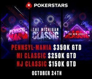 PokerStars US Pennsyl-MANIA New Jersey Classic Michigan Classic