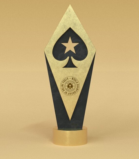 PokerStars WCOOP 2021 trophy