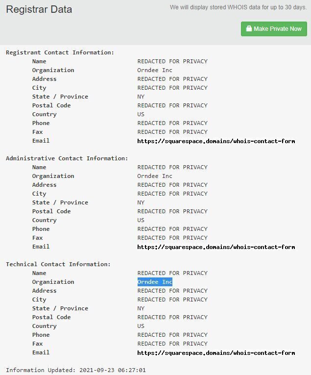 Mike Postle website registration