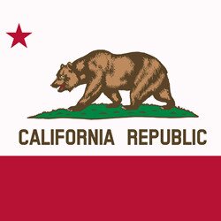 California state flag
