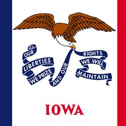 State Flag of Iowa