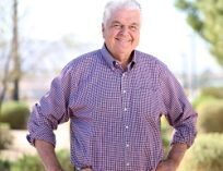 Nevada Governor Steve Sisolak smiling.