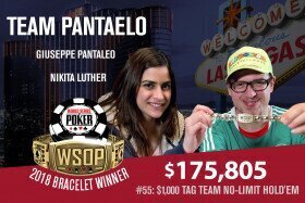 Giuseppe Pantaleo and Nikita Luther Win WSOP $1,000 NL Tag-Team Event