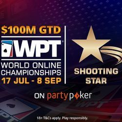 WPT World Online Championships Shooting Stars for Charity