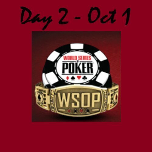 WSOP 2021 Day 2