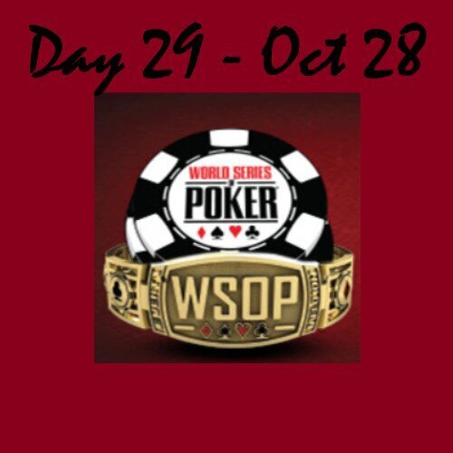 WSOP 2021 Day 29