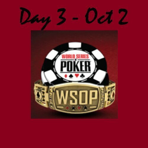 WSOP 2021 Day 3