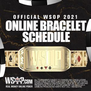WSOP 2021 online bracelet schedule