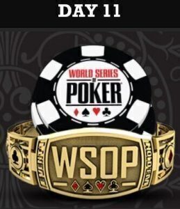 WSOP 2022 Day 11