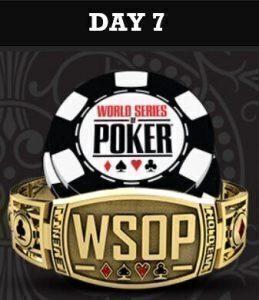 WSOP 2022 Day 7