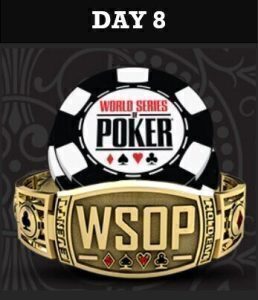 WSOP 2022 Day 8