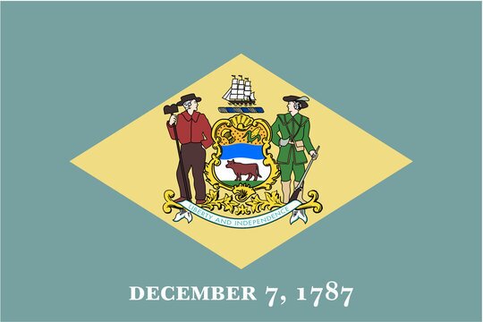 Delaware State Flag