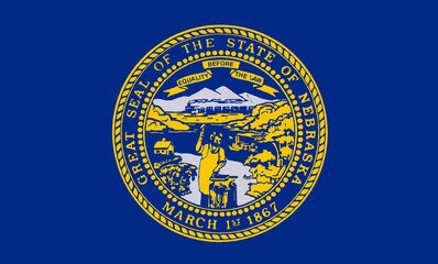 Nebraska state flag