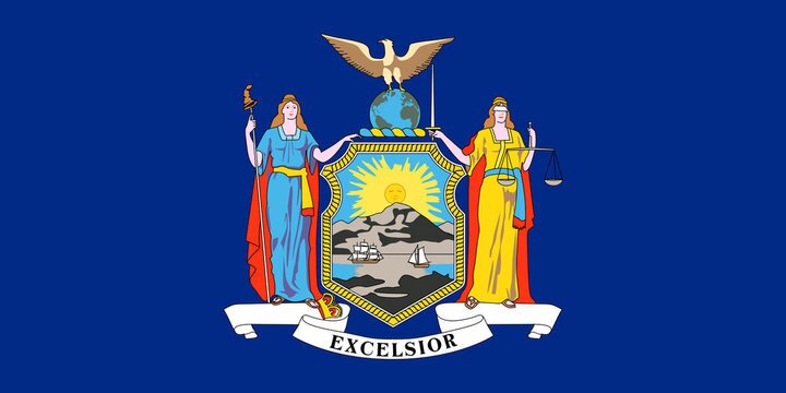 New York state flag