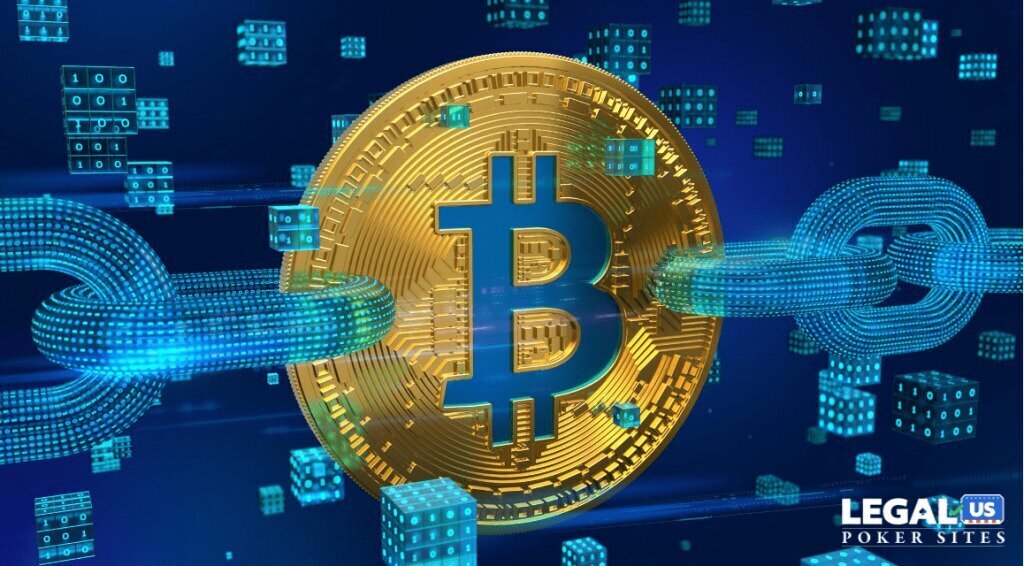Bitcoin with other digital assets surrounding it