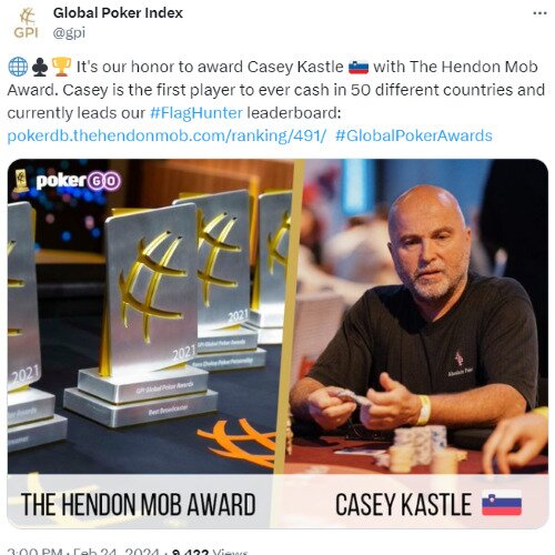 Casey Kastle Merit Award