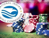 NIGA logo in front of the poker chips