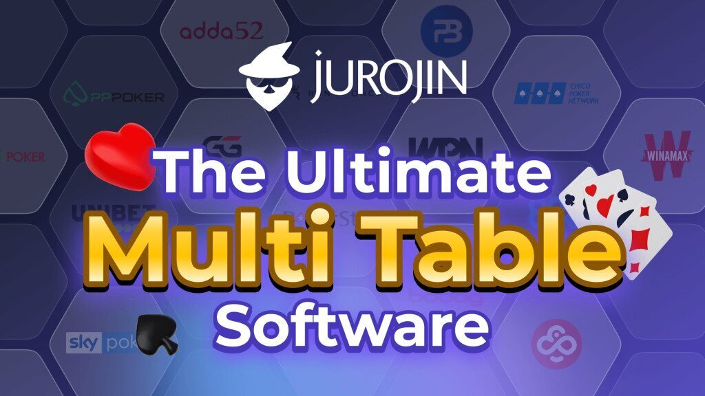 Jurojin multi table poker software