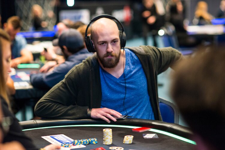 Stephen Chidwick playing poker