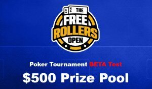 $500 prize pool poker tournaments