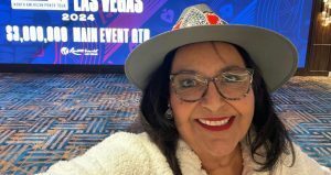 Lupe soto Selfie in Las Vegas
