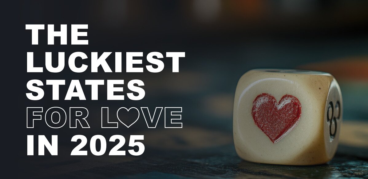 The Luckiest States in Love Second Banner