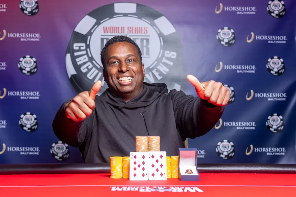 Maurice Hawkins Winning Tournament