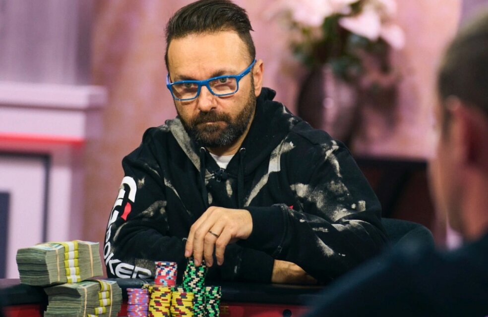 Daniel Negreanu playing poker