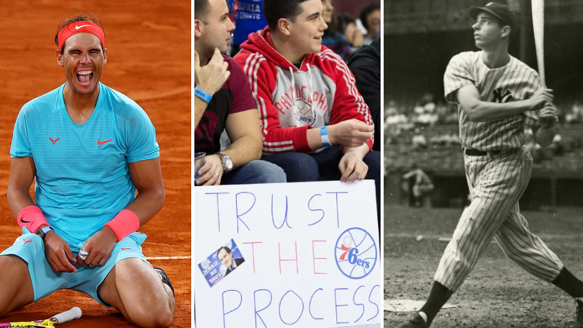 Winning and Losing Streaks in Major Sports