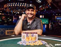 Joey Couden winning 2nd WSOP bracelet
