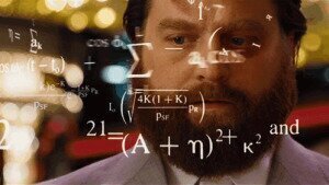 Alan doing Math at the Casino