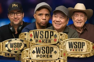who has the most wsop bracelets?