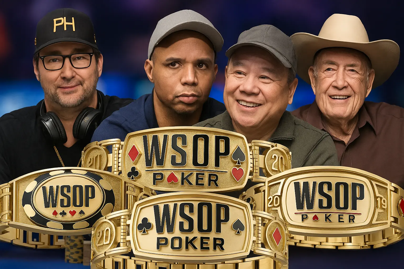 who has the most wsop bracelets?