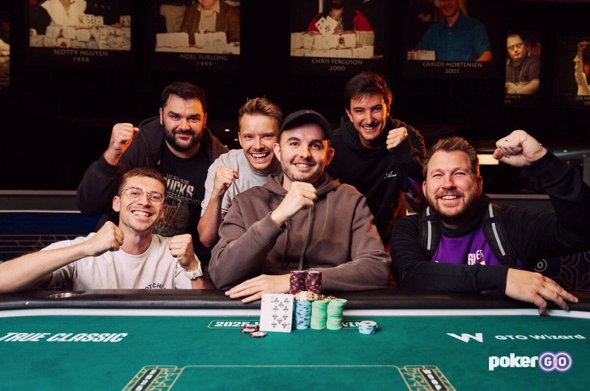 Joshua Boulton Winning WSOP Event