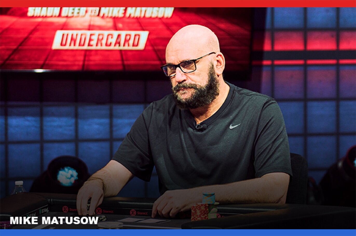 Mike Matusow Playing Poker